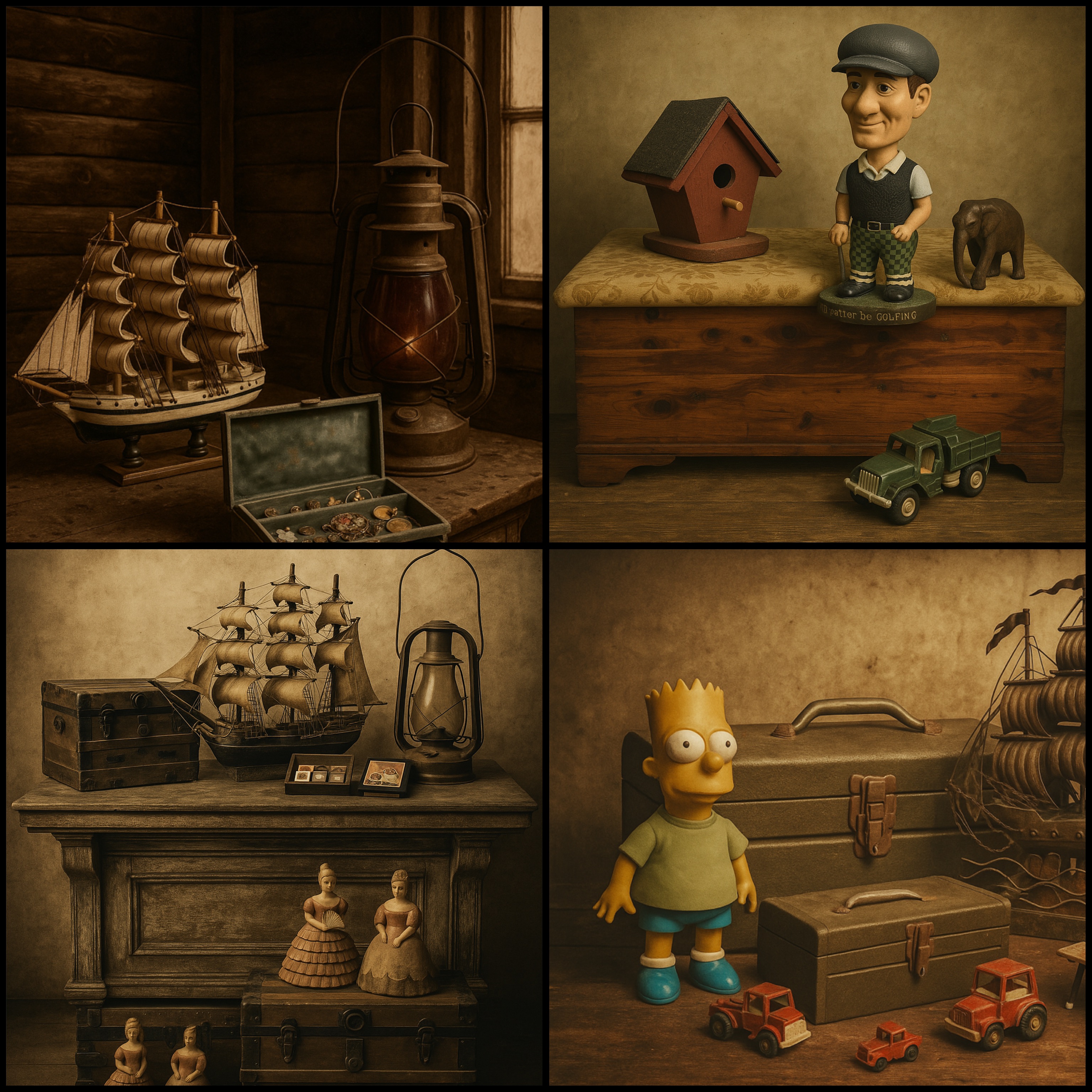 Antiques, Vintage Items, Coins and MORE!